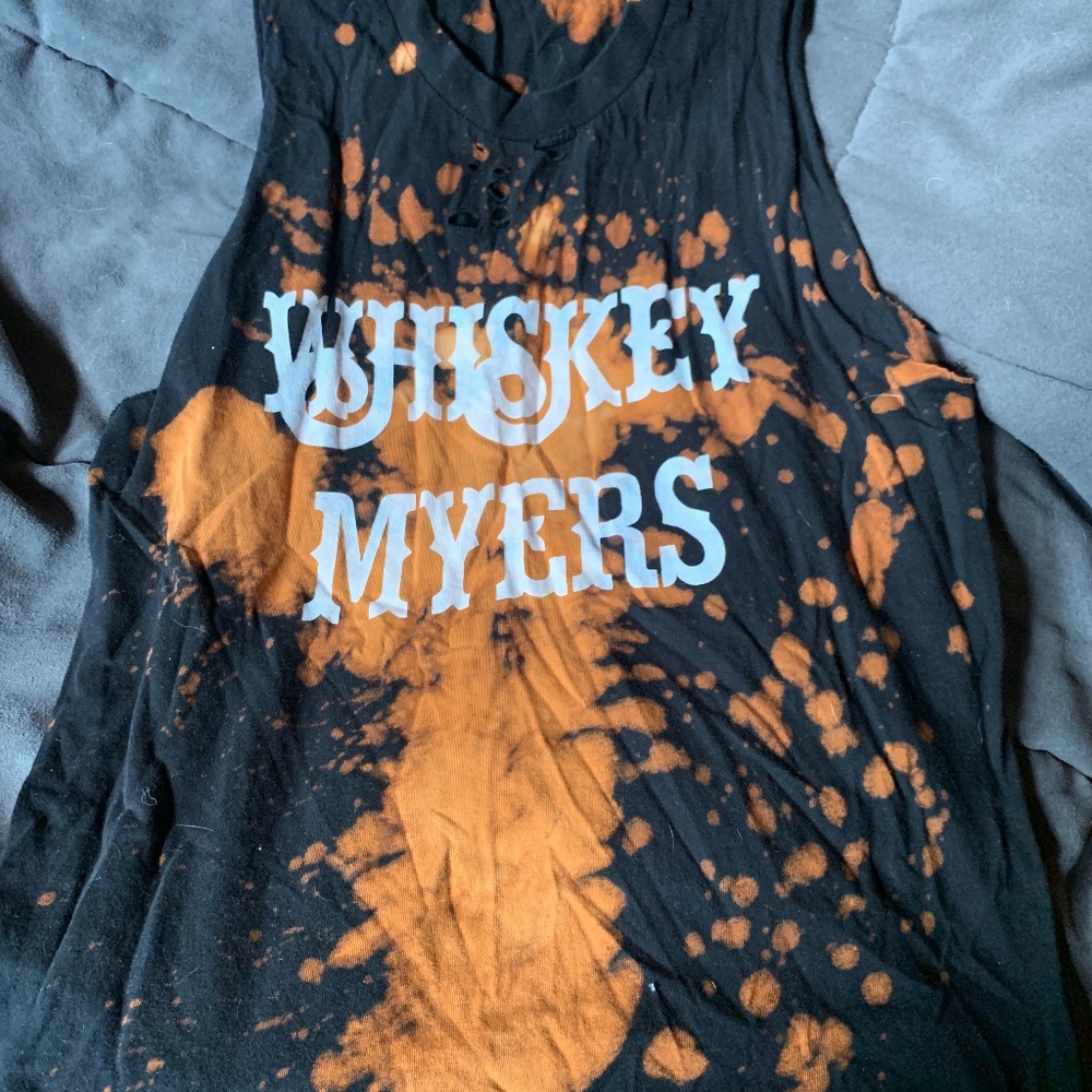 Distressed whiskey Myers T-shirt